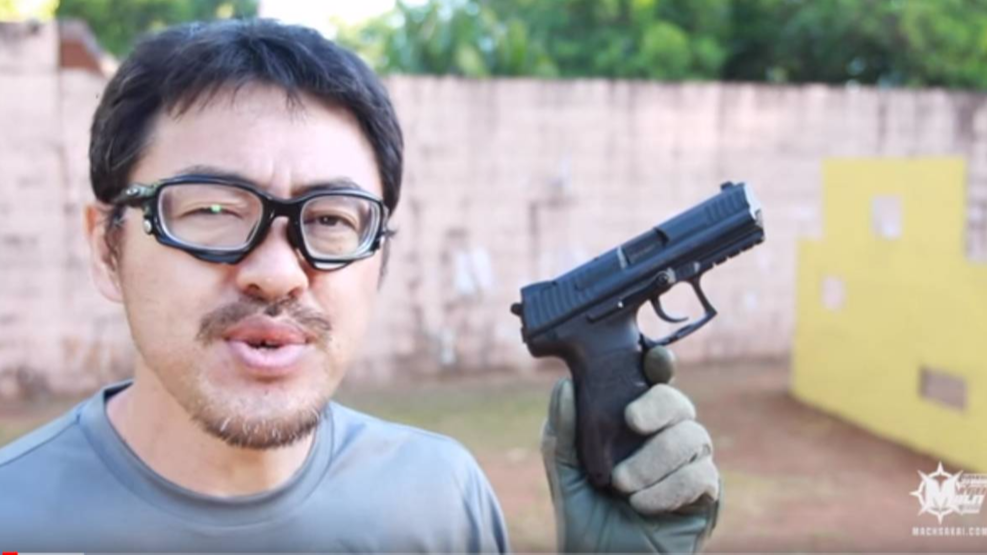 【实弹射击】H&K P30约翰威克实射评论麦克堺的评论活动